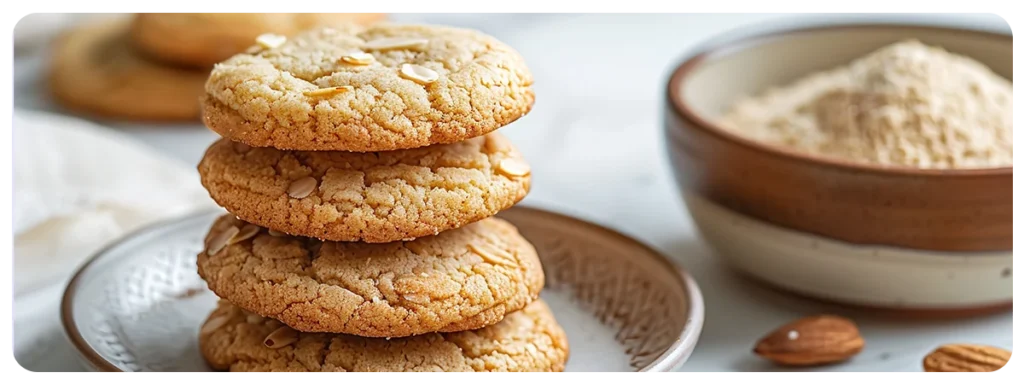 Galletas Saludables De Harina De Almendras Sin Azucar